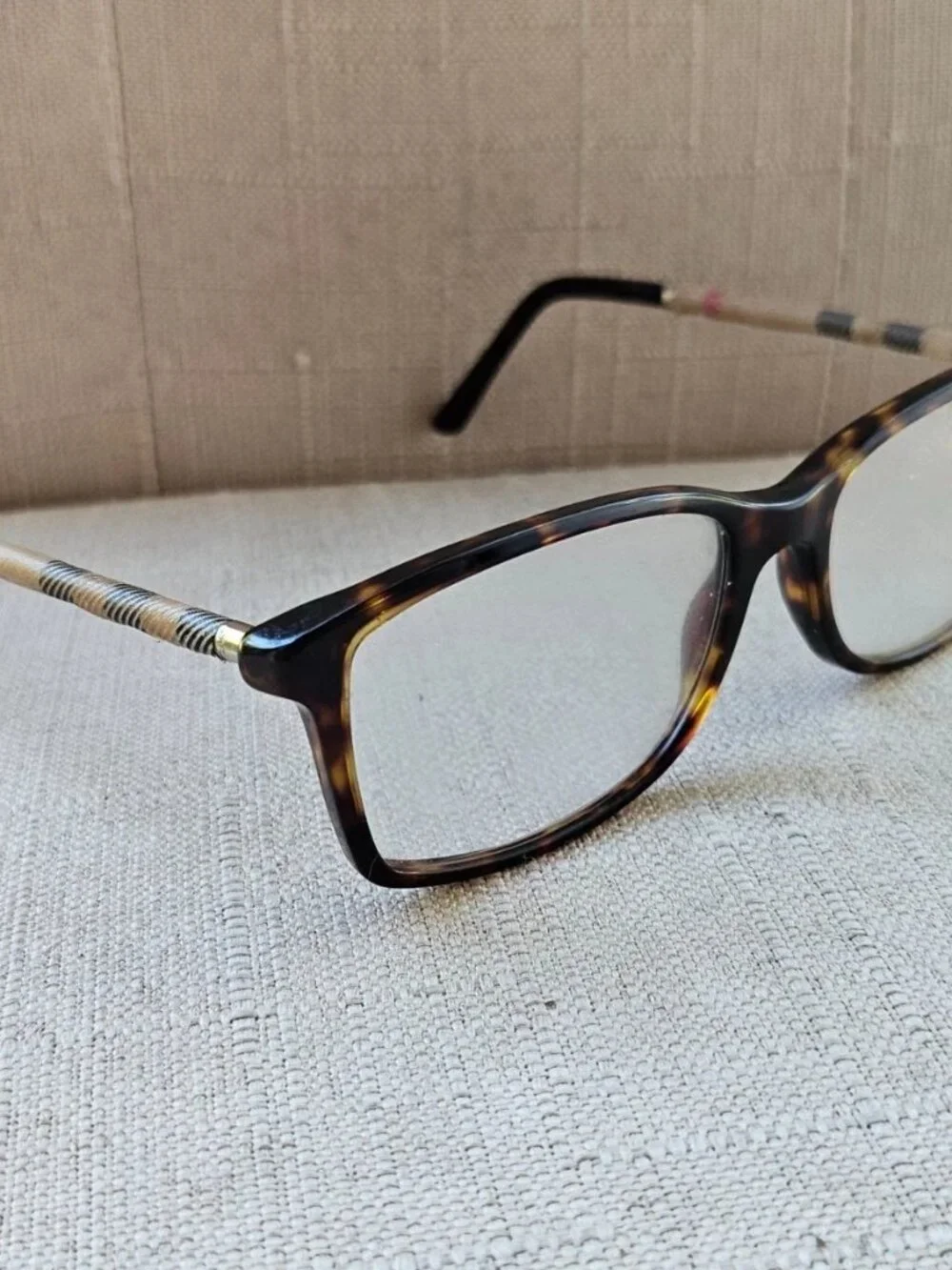 Burberry London Eyeglasses/Glasses Frame Brown Tortoise 53[]16 Made in Italy
